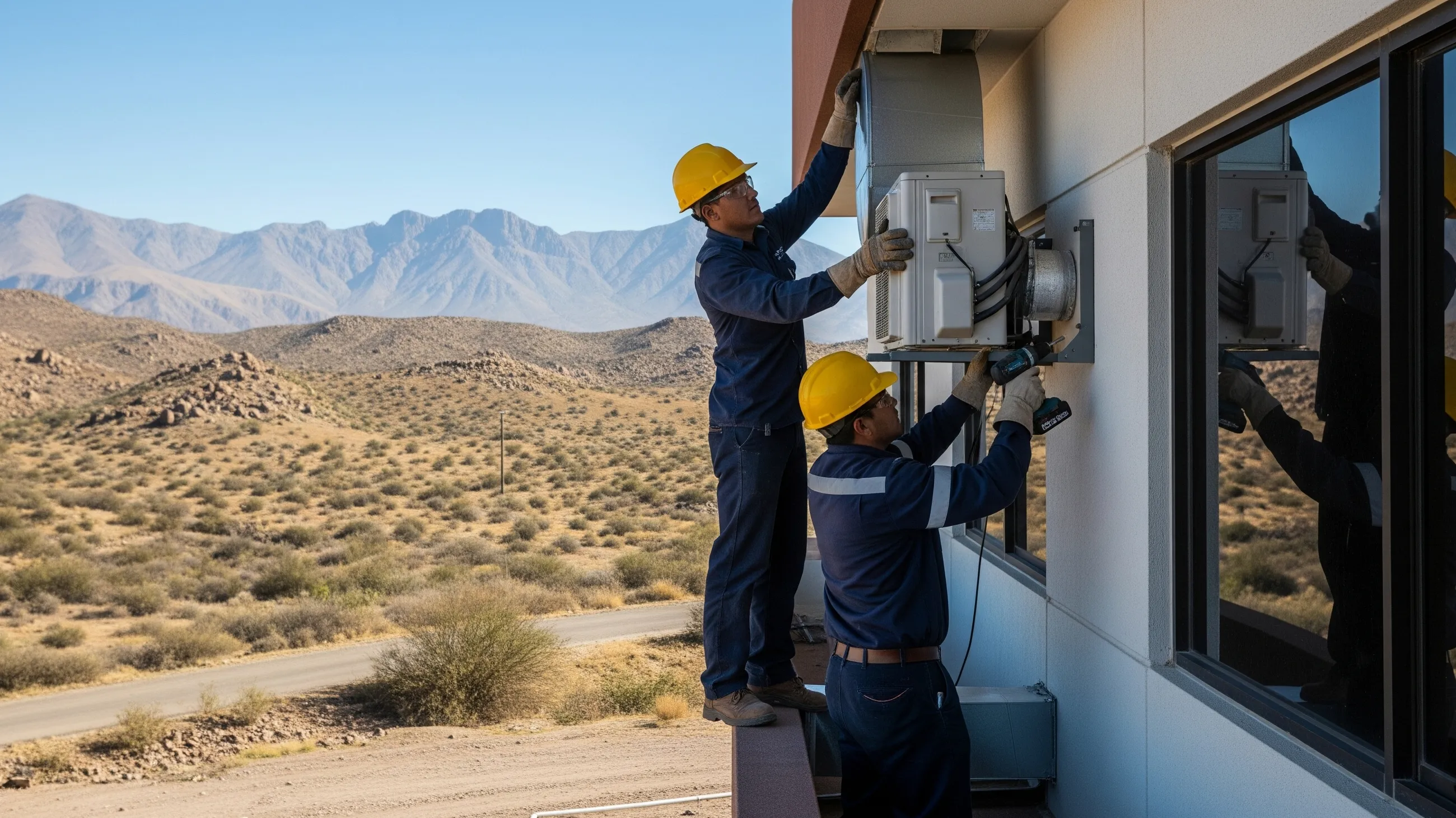 Técnico atendiendo una llamada telefónica